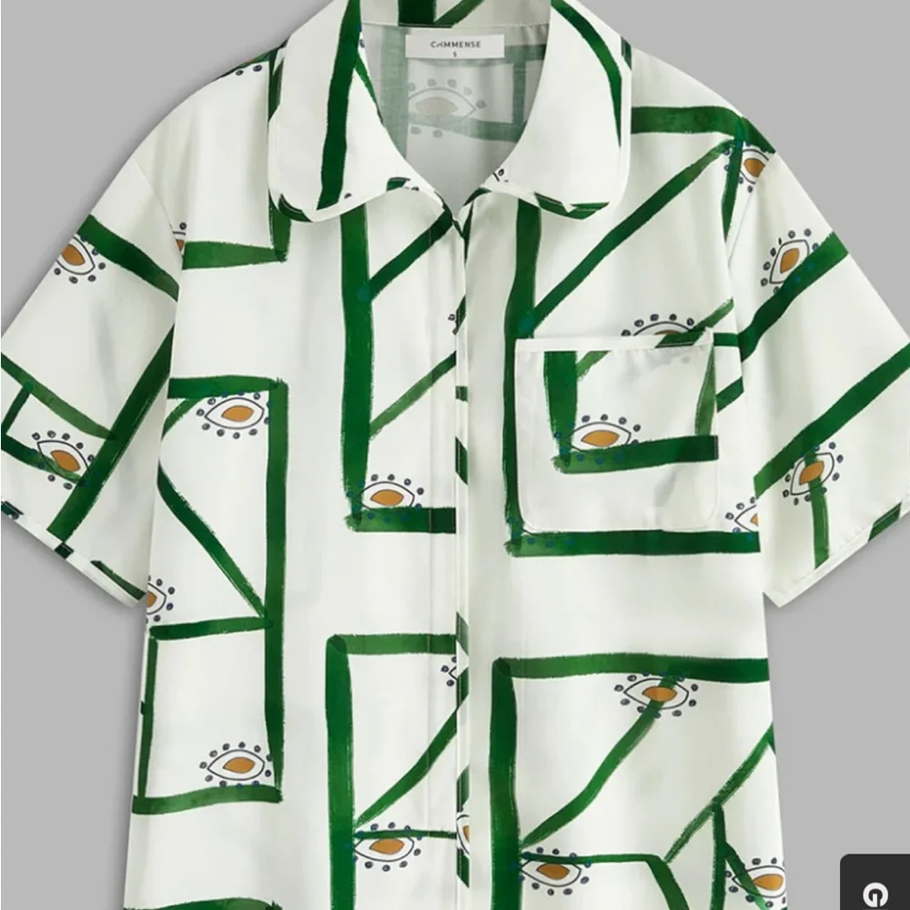 Commense Print Drawstring Shorts Set - Picture 5 of 8